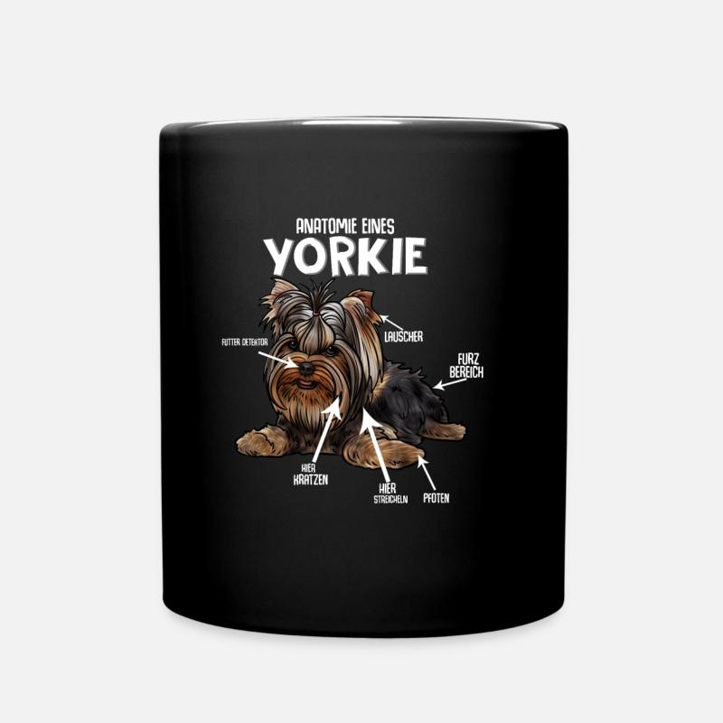 Yorkshire Terrier - Mug uni - noir