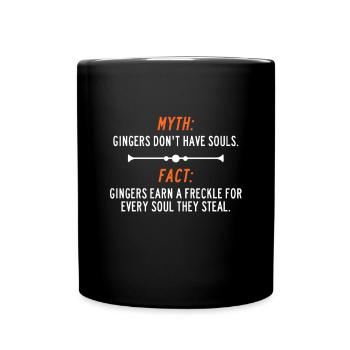 Gingembre Redheads Red Hair Redhead Ginger Gift - Mug uni - noir - Devant