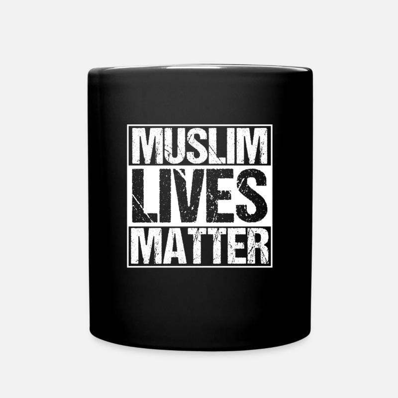 Muslim Allah Islam Mosque Hajj Islamic Reigion - Full Colour Mug - black