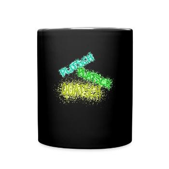 splash splash nonsense bright - Full Colour Mug - black - Front