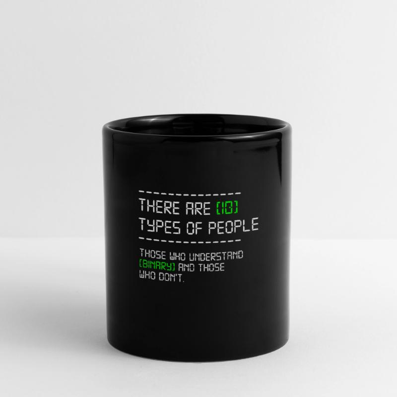 10 types de cadeau de développeur de codeur de programmeur de personnes Mug uni