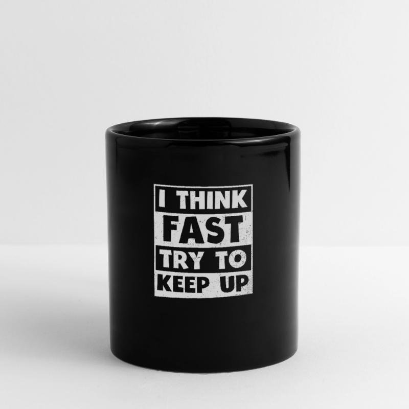 ADHD Think Fast Gift Full Colour Mug
