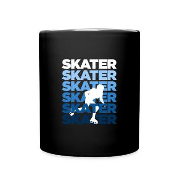 Patins à roues alignées Skater Rollerblading - Mug uni - noir - Devant