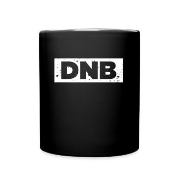 Drumm & Bass DnB Rave EDM Raving Festival - Full Colour Mug - black - Front