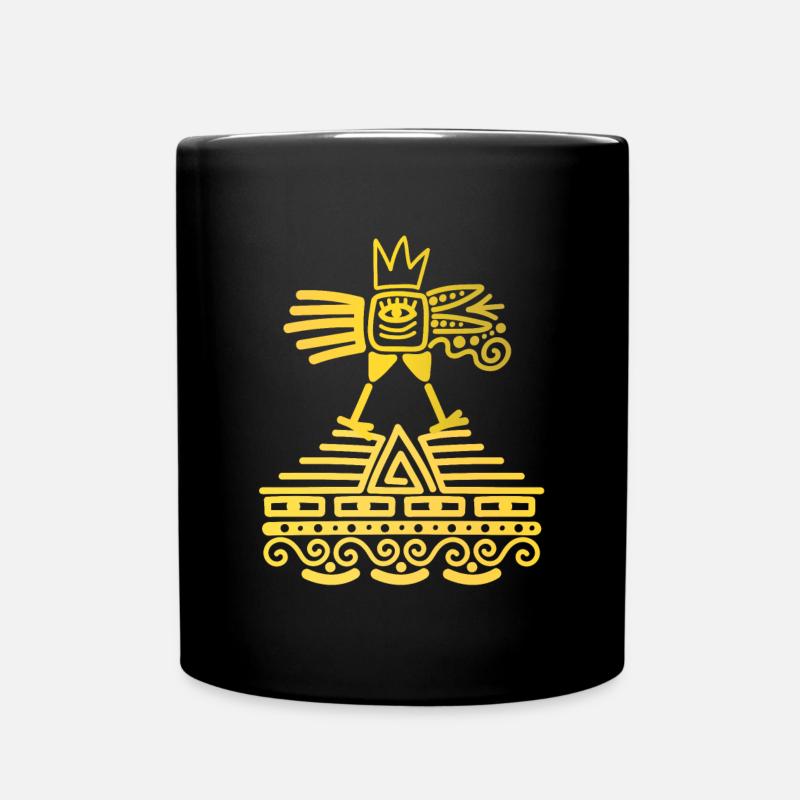 Oiseau aztèque Maya Civilisation Inca Culture ancienne - Mug uni - noir