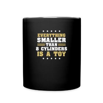 V8 Engine Is A Toy Gift - Full Colour Mug - black - Front