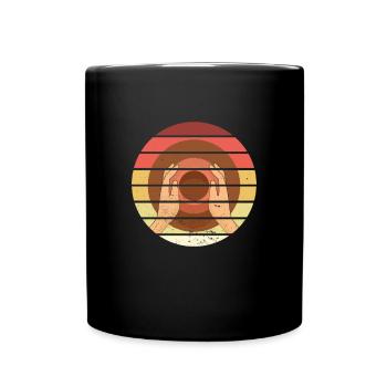 Keramik Rad Retro Keramik Skulptur Künstler Geschenk - Tasse einfarbig - Schwarz - Vorne