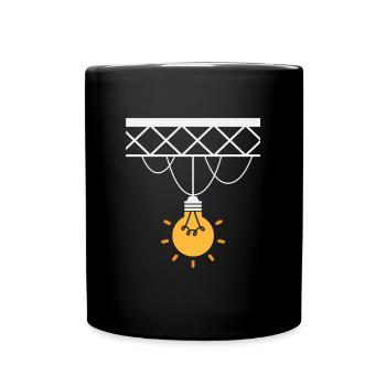 Stage Light Lighting Engineer Job Profession Gift - Full Colour Mug - black - Front