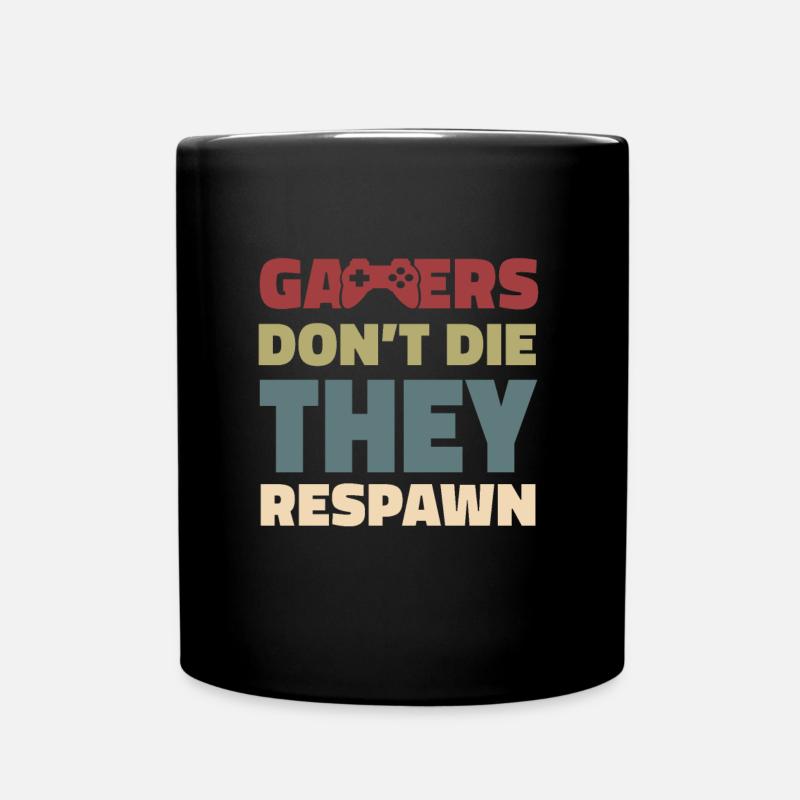 Gamer Gift Adolescent Garçons Filles - Mug uni - noir