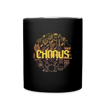 Chorus Orchestra Choir Singer Choral Music Gift - Full Colour Mug - black - Front