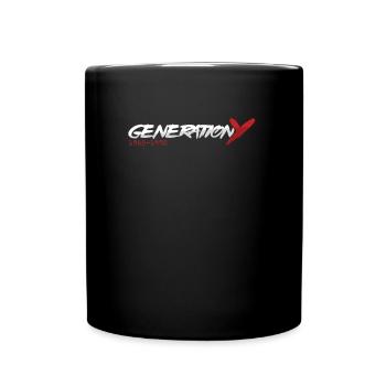 Generation Y Generation Z Boomer Millenials Geschenk - Tasse einfarbig - Schwarz - Vorne