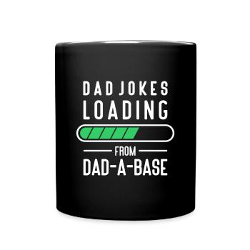 Papa Jokes Blagues papa Papa Papa-A-Base - Mug uni - noir - Devant