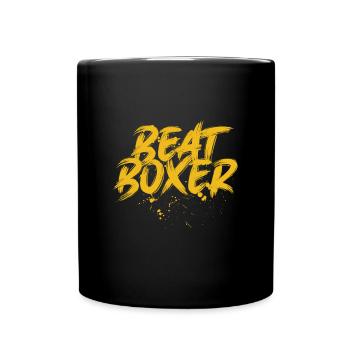 Beatboxer Microphone DJ Rap Hiphop Beatboxing Gift - Full Colour Mug - black - Front