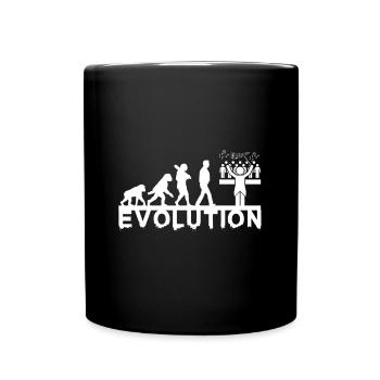 Choir Conductor Evolution Chorus Choral Music Gift - Full Colour Mug - black - Front
