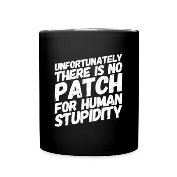 Admin Administrator Computer Science Computer - Full Colour Mug - black - Front