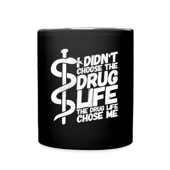 Apotheker Apotheke Pharmazeut - Tasse einfarbig - Schwarz - Vorne