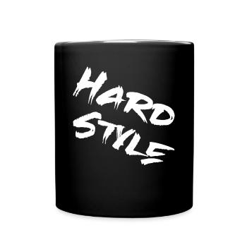 Hardstyle - Rawstyle - Hardstyler Gift merch - Full Colour Mug - black - Front