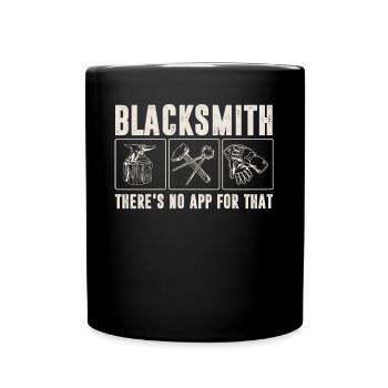 Blacksmith, Blacksmith - Full Colour Mug - black - Front