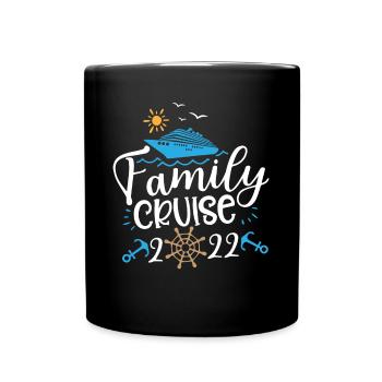 Cruise squad, cruise time, holiday cruise - Full Colour Mug - black - Front