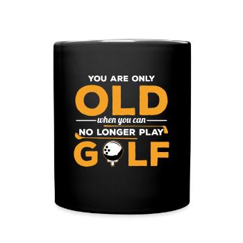 Golfer Golf Course Golf Cart Golf Sport Golf - Mug uni - noir - Devant