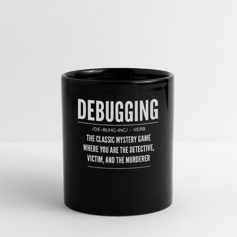 Debugging, Programmer, Encoder Full Colour Mug