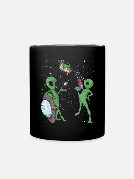 Alien - Tasse einfarbig - Schwarz