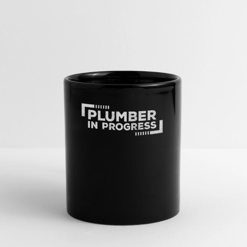 Plumber In Progress Future Plumber Tasse einfarbig