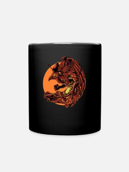 Le dieu égyptien Horus - Mug uni - noir