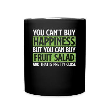 Vous ne pouvez pas acheter le bonheur - Mug uni - noir - Devant