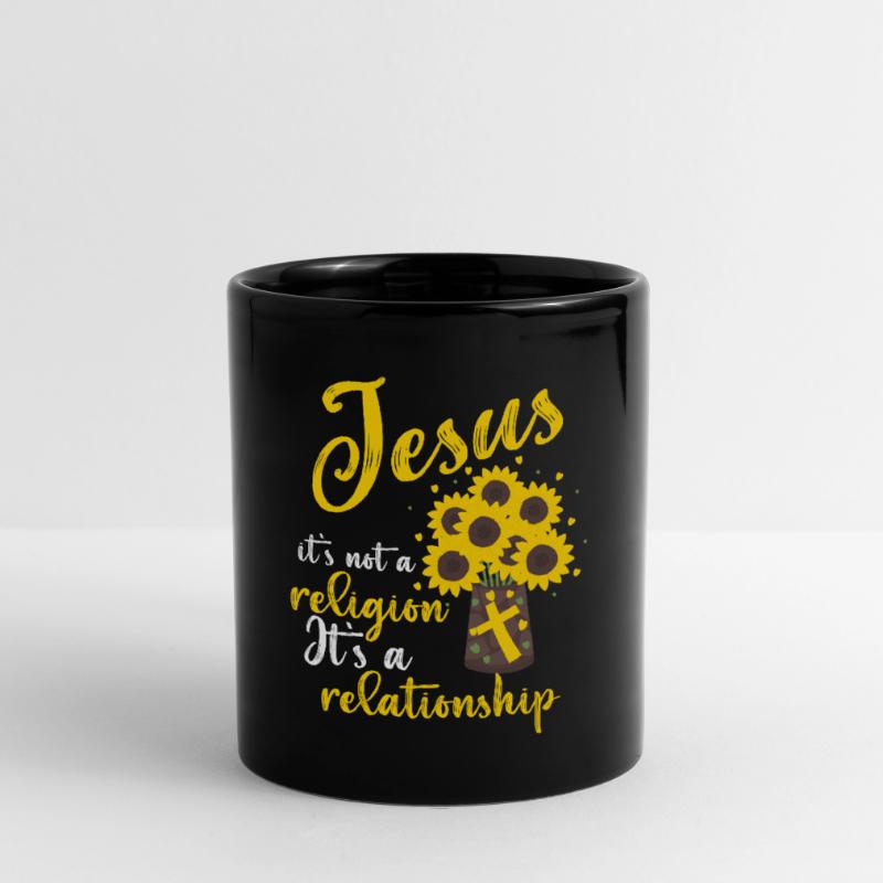 Jésus, ce n’est pas une religion C’est une relation Mug uni