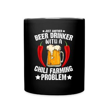 Juste un autre buveur de bière - Mug uni - noir - Devant