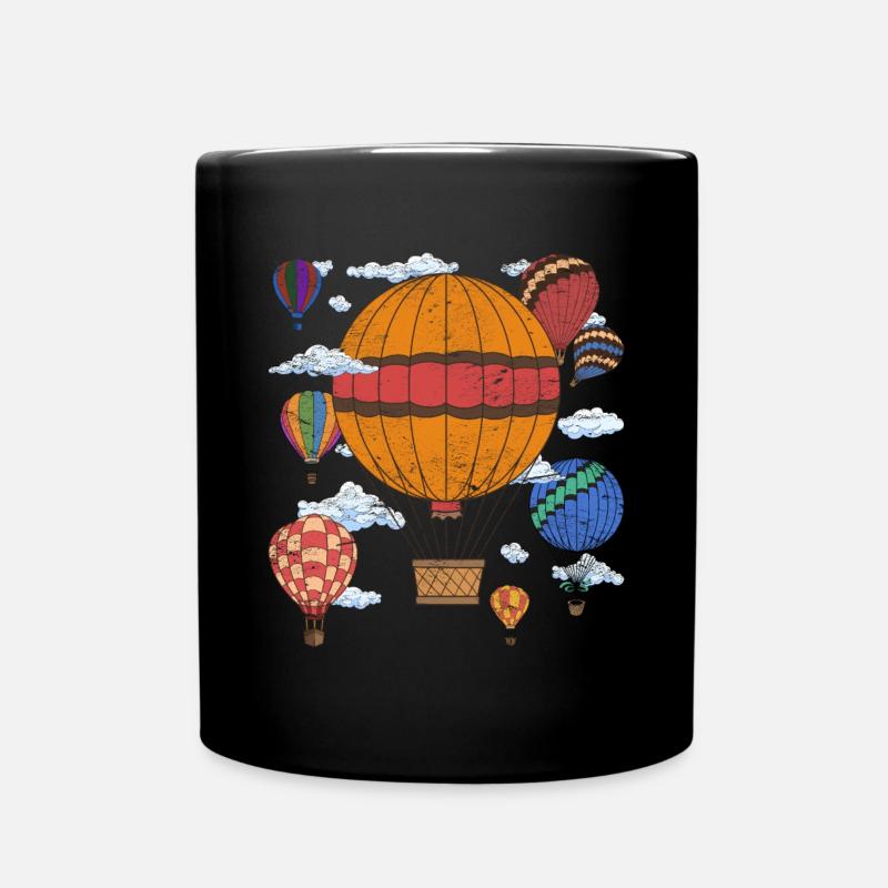 Montgolfière Montgolfière Montgolfière - Mug uni - noir