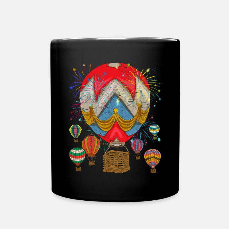 Balloon - Full Colour Mug - black