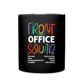 Front Office Cadre - Mug uni - noir - Devant