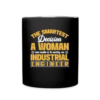 La décision la plus intelligente qu’une femme puisse prendre - Mug uni - noir - Devant