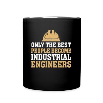 Seules les meilleures personnes deviennent ingénieurs - Mug uni - noir - Devant