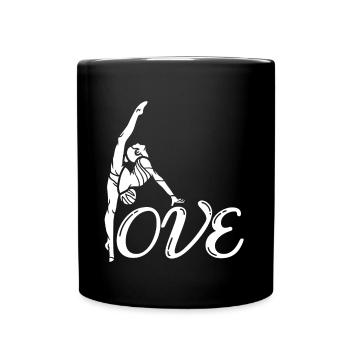Oui, je suis un cadeau de citation Turner pour les athlètes - Mug uni - noir - Devant