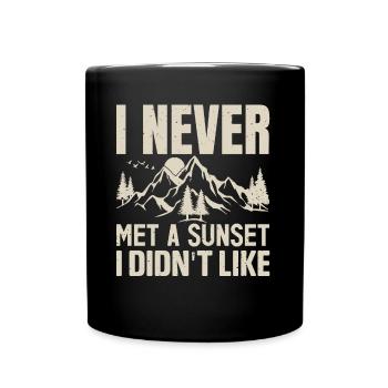 Camper Camping Crew Nature Love Campfire Camping - Full Colour Mug - black - Front