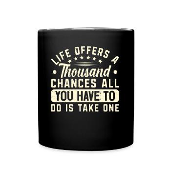 Traveller Travel Getaway Vacationing Tourist - Full Colour Mug - black - Front