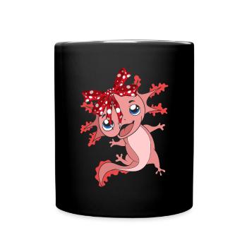 Axolotl - Mug uni - noir - Devant