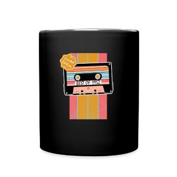 70 Jahre Geburtstag Mann Frau Best of 1952 Vintage - Tasse einfarbig - Schwarz - Vorne