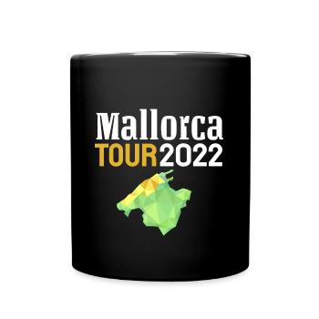 Mallorca Holiday 2022 2021 T-shirt - Full Colour Mug - black - Front