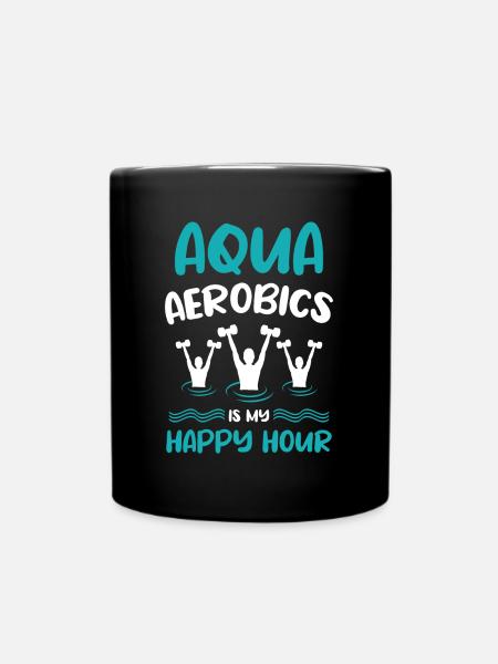 Aquagym Sports nautiques Fitness Aquagym - Mug uni - noir