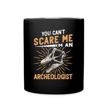 Archaeology Job Profession Work Archaeologist - Full Colour Mug - black - Front