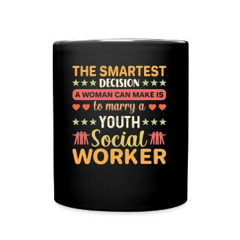 La décision la plus intelligente qu’une femme puisse prendre - Mug uni - noir - Devant