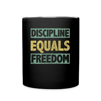 Motivate Inspire Encouragement Positivité Slogan - Mug uni - noir - Devant