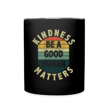 Motivate Inspire Encouragement Positivity Slogan - Full Colour Mug - black - Front