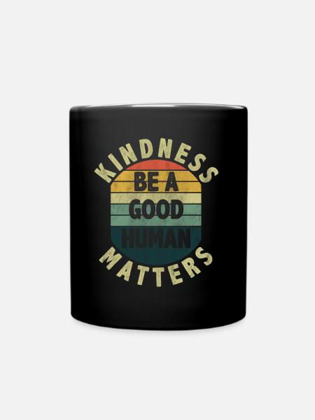 Motivate Inspire Encouragement Positivity Slogan - Tasse einfarbig - Schwarz