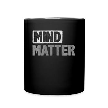 Motivate Inspire Encouragement Positivity Slogan - Full Colour Mug - black - Front