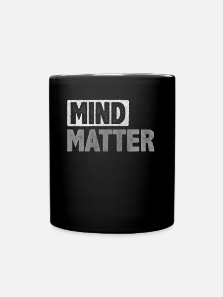Motivate Inspire Encouragement Positivity Slogan - Tasse einfarbig - Schwarz